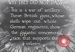 Image des unités d'artillerie britannique France, 1916, de la seconde 13 séquences d'archives historiques vidéo 65675027529