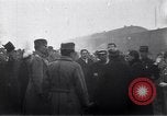 Image of French General Pau visits Serbia World War I Bucharest Romania, 1917, second 43 stock footage video 65675027536