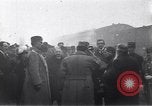 Image of French General Pau visits Serbia World War I Bucharest Romania, 1917, second 46 stock footage video 65675027536