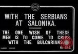 Standbild serbische Generäle review serbische Soldaten Ersten Weltkrieg Thessaloniki Griechenland, 1917, aus Sekunde 6 historischem Filmmaterial Videoclip 65675027538