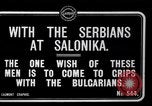 Standbild serbische Generäle review serbische Soldaten Ersten Weltkrieg Thessaloniki Griechenland, 1917, aus Sekunde 7 historischem Filmmaterial Videoclip 65675027538
