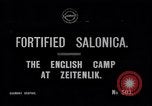 Immagine di Soldati britannici bivouacked Zeitenlik Salonicco Grecia, 1915, secondo 1 filmato di repertorio 65675027549