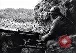 Standbild französischen machine gun emplacement Ersten Weltkrieg Maurepas Yvelines Frankreich, 1917, aus Sekunde 27 historischem Filmmaterial Videoclip 65675027558