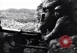 Standbild französischen machine gun emplacement Ersten Weltkrieg Maurepas Yvelines Frankreich, 1917, aus Sekunde 30 historischem Filmmaterial Videoclip 65675027558