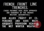 Standbild französischen Gräben während Ersten Weltkrieg Frankreich, 1917, aus Sekunde 6 historischem Filmmaterial Videoclip 65675027561