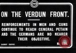 Immagine di Esercito francese rinforzi soldato legata a Verdun Verdun Francia, 1916, secondo 8 filmato di repertorio 65675027563