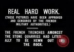 Image Première Guerre Mondiale armée française tranchée dans une carrière de pierres France, 1916, de la seconde 7 séquences d'archives historiques vidéo 65675027564