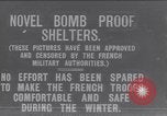 Image of French soldiers trench with corrugated metal cylinder World War I France, 1916, second 1 stock footage video 65675027565