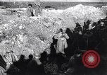 Image of French soldiers trench with corrugated metal cylinder World War I France, 1916, second 5 stock footage video 65675027565