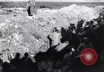 Image of French soldiers trench with corrugated metal cylinder World War I France, 1916, second 6 stock footage video 65675027565