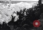 Image of French soldiers trench with corrugated metal cylinder World War I France, 1916, second 12 stock footage video 65675027565
