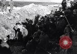 Image of French soldiers trench with corrugated metal cylinder World War I France, 1916, second 14 stock footage video 65675027565