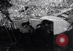 Image of French soldiers trench with corrugated metal cylinder World War I France, 1916, second 51 stock footage video 65675027565