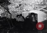 Image of French soldiers trench with corrugated metal cylinder World War I France, 1916, second 52 stock footage video 65675027565