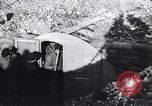 Image of French soldiers trench with corrugated metal cylinder World War I France, 1916, second 61 stock footage video 65675027565