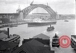 Image Sydney Harbour Bridge en construction Sydney Australie, 1930, de la seconde 10 séquences d'archives historiques vidéo 65675027569