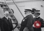 Standbild King Edward VII mit italienischen König Viktor Emanuel III Gaeta Italien, 1907, aus Sekunde 53 historischem Filmmaterial Videoclip 65675027573
