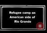 Image le camp de réfugiés de mexicains au cours de Pancho Villa expédition punitive Rio Grande Texas USA, 1916, de la seconde 5 séquences d'archives historiques vidéo 65675027577