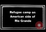 Image le camp de réfugiés de mexicains au cours de Pancho Villa expédition punitive Rio Grande Texas USA, 1916, de la seconde 6 séquences d'archives historiques vidéo 65675027577