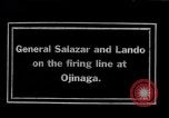 Standbild General Salazar und Lando kämpfen verfassungsrechtlichen Armee Ojinaga Mexiko, 1916, aus Sekunde 1 historischem Filmmaterial Videoclip 65675027578