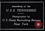 Image of Launching of USS Tennessee BB-43 New York United States USA, 1919, second 5 stock footage video 65675027598