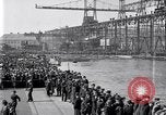 Image of Launching of USS Tennessee BB-43 New York United States USA, 1919, second 50 stock footage video 65675027598
