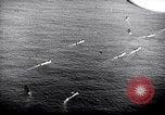 Image of US Navy bombarding Japanese fortifications on Iwo Jima Iwo Jima, 1945, second 4 stock footage video 65675027604