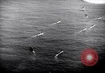Image of US Navy bombarding Japanese fortifications on Iwo Jima Iwo Jima, 1945, second 6 stock footage video 65675027604