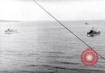 Image of US Navy bombarding Japanese fortifications on Iwo Jima Iwo Jima, 1945, second 8 stock footage video 65675027604