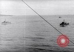 Image of US Navy bombarding Japanese fortifications on Iwo Jima Iwo Jima, 1945, second 9 stock footage video 65675027604