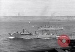Image of US Navy bombarding Japanese fortifications on Iwo Jima Iwo Jima, 1945, second 20 stock footage video 65675027604