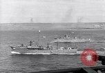 Image of US Navy bombarding Japanese fortifications on Iwo Jima Iwo Jima, 1945, second 21 stock footage video 65675027604