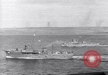 Image of US Navy bombarding Japanese fortifications on Iwo Jima Iwo Jima, 1945, second 24 stock footage video 65675027604