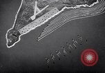 Image of US Navy bombarding Japanese fortifications on Iwo Jima Iwo Jima, 1945, second 30 stock footage video 65675027604