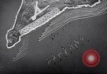 Image of US Navy bombarding Japanese fortifications on Iwo Jima Iwo Jima, 1945, second 32 stock footage video 65675027604