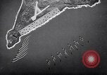 Image of US Navy bombarding Japanese fortifications on Iwo Jima Iwo Jima, 1945, second 38 stock footage video 65675027604