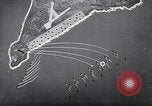 Image of US Navy bombarding Japanese fortifications on Iwo Jima Iwo Jima, 1945, second 48 stock footage video 65675027604