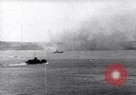 Image of US Navy bombarding Japanese fortifications on Iwo Jima Iwo Jima, 1945, second 57 stock footage video 65675027604