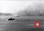 Image of US Navy bombarding Japanese fortifications on Iwo Jima Iwo Jima, 1945, second 58 stock footage video 65675027604