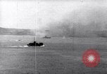 Image of US Navy bombarding Japanese fortifications on Iwo Jima Iwo Jima, 1945, second 61 stock footage video 65675027604