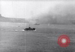 Image of US Navy bombarding Japanese fortifications on Iwo Jima Iwo Jima, 1945, second 62 stock footage video 65675027604