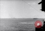 Image of US Naval guns fire overhead during amphibious assault on Iwo Jima Iwo Jima, 1945, second 4 stock footage video 65675027605