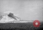 Image of US Naval guns fire overhead during amphibious assault on Iwo Jima Iwo Jima, 1945, second 21 stock footage video 65675027605