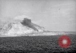 Image of US Naval guns fire overhead during amphibious assault on Iwo Jima Iwo Jima, 1945, second 22 stock footage video 65675027605