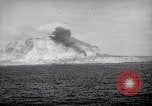 Image of US Naval guns fire overhead during amphibious assault on Iwo Jima Iwo Jima, 1945, second 24 stock footage video 65675027605