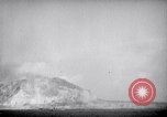 Image of US Naval guns fire overhead during amphibious assault on Iwo Jima Iwo Jima, 1945, second 29 stock footage video 65675027605