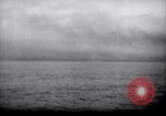 Image of US Naval guns fire overhead during amphibious assault on Iwo Jima Iwo Jima, 1945, second 51 stock footage video 65675027605