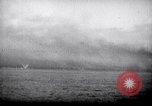 Image of US Naval guns fire overhead during amphibious assault on Iwo Jima Iwo Jima, 1945, second 56 stock footage video 65675027605