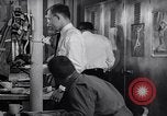 Image of Crewmen on ship United States USA, 1953, second 8 stock footage video 65675027613