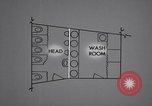 Image of Living conditions aboard ship United States USA, 1953, second 34 stock footage video 65675027615